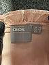 ASOS 100% Polyester Pink Short Sleeve Blouse Size 12 - photo 7