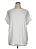 Automet Solid White Short Sleeve T-Shirt Size XL - photo 1