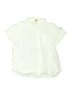 Bit'z Kids 100% Cotton Solid Ivory Short Sleeve Button-Down Shirt Size 4 - 5 - photo 1