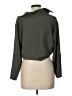 Unbranded Green Long Sleeve Blouse Size L - photo 2