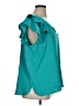 Umgee 100% Polyester Teal Short Sleeve Top Size 1X - photo 4