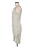 Leith Solid Gray Casual Dress Size M - photo 5