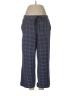 Lands' End Checkered-gingham Blue Casual Pants Size M - photo 1