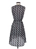 Bebop 100% Polyester Polka Dots Blue Casual Dress Size S - photo 2