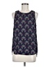 Daniel Rainn 100% Polyester Blue Sleeveless Blouse Size M (petite) - photo 1