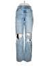 Willow & Root Hearts Blue Jeans Size 29 waist - photo 1