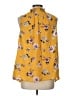 Torrid 100% Rayon Yellow Sleeveless Blouse Size Lg Plus (0) - photo 2
