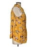 Torrid 100% Rayon Yellow Sleeveless Blouse Size Lg Plus (0) - photo 4