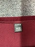 Shein Solid Burgundy Formal Skirt Size XS (tall) - photo 4