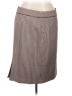 Black Label by Evan Picone 100% Polyester Houndstooth Brown Formal Skirt Size 16 - photo 1