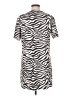 Zara Animal Print Silver Casual Dress Size M - photo 2