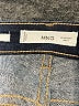 MNG Chevron-herringbone Blue Jeans Size 7 - photo 7