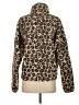 Aqua 100% Polyester Animal Print Brown Faux Fur Jacket Size XS - photo 2