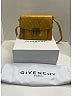 Givenchy 100% Leather Tan Orange GV3 quilted leather satchel One size - photo 10
