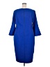 Calvin Klein Solid Blue Casual Dress Size 20w - photo 2