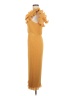 Keepsake 100% Polyester Yellow Cocktail Dress Size M - photo 5