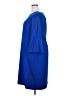 Calvin Klein Solid Blue Casual Dress Size 20w - photo 5