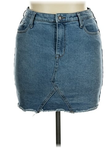 Mossimo Supply Co. Denim Skirt (view 1)