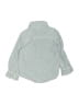 Carter's 100% Cotton Chevron-herringbone Blue Long Sleeve Button-Down Shirt Size 2T - photo 2