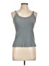 LACAUSA 100% Cotton Gray Tank Top Size L - photo 1