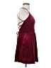 Halara Burgundy Cocktail Dress Size S - photo 4