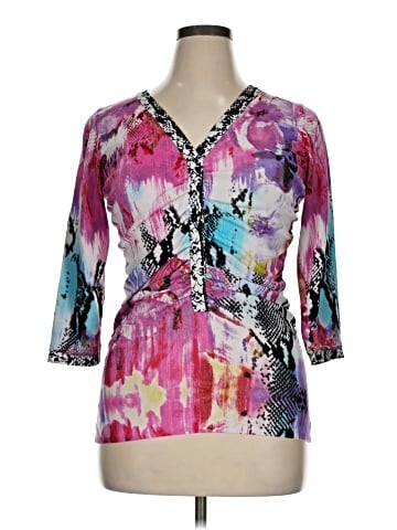 Alberto Makali 3/4 Sleeve T-Shirt (view 1)