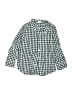 Baby Gap 100% Cotton Checkered-gingham Blue Long Sleeve Button-Down Shirt Size 4T - photo 1