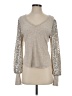 Fifteen Twenty Silver Long Sleeve Top Size XS - photo 1