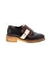 Clarks 100% Leather Brown Black Flats Size 8 1/2 - photo 1