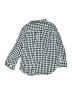 Baby Gap 100% Cotton Checkered-gingham Blue Long Sleeve Button-Down Shirt Size 4T - photo 2