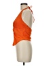 Shein Orange Sleeveless Blouse Size 8 - 10 - photo 5