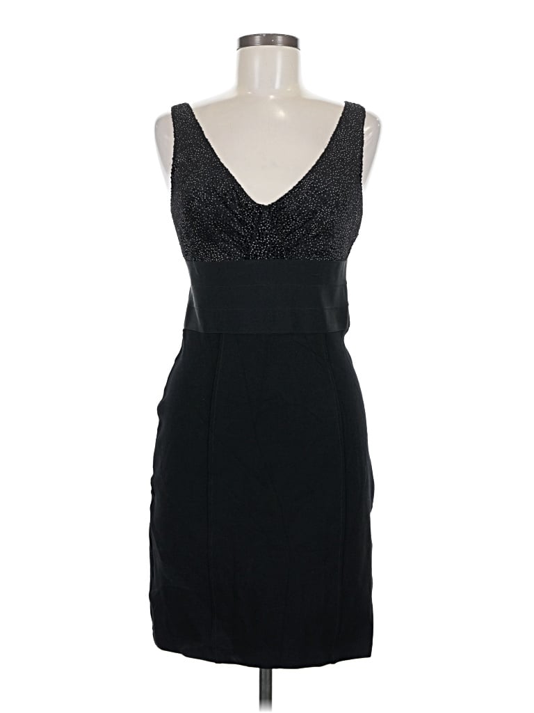 Pre-owned Max Studio Cocktail Dress In Black