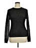 Forever 21 Plus Metallic Black Pullover Sweater Size 1X Plus - photo 1