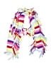 Gap 100% Polyester Stripes Purple Pink Scarf One size - photo 1