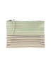 Unbranded Stripes Green Teal Clutch One size - photo 1