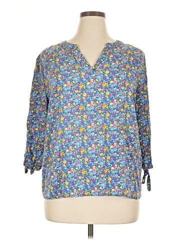 Adrienne Vittadini 3/4 Sleeve Blouse (view 1)