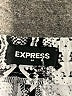 Express Outlet 100% Polyester Print Silver Casual Pants Size L - photo 7