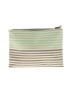 Unbranded Stripes Green Teal Clutch One size - photo 2