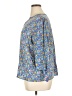 Adrienne Vittadini 100% Rayon Blue 3/4 Sleeve Blouse Size 1X - photo 5