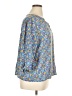 Adrienne Vittadini 100% Rayon Blue 3/4 Sleeve Blouse Size 1X - photo 4