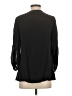 Nanette Lepore 100% Silk Black Long Sleeve Silk Top Size 2 - photo 2
