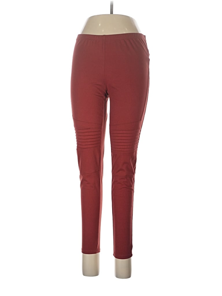 Pre-owned No Comment Active Pants In Red