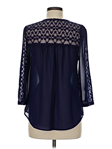 Blu Pepper 3/4 Sleeve Blouse (view 2)