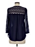 Blu Pepper 100% Polyester Blue 3/4 Sleeve Blouse Size M - photo 2