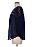 Blu Pepper 100% Polyester Blue 3/4 Sleeve Blouse Size M - photo 5