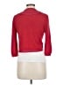Carolina Herrera Red Wool Cardigan Size M - photo 2
