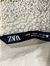Zara 100% Polyester Ivory Faux Fur Jacket Size S - photo 6