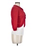 Carolina Herrera Red Wool Cardigan Size M - photo 4