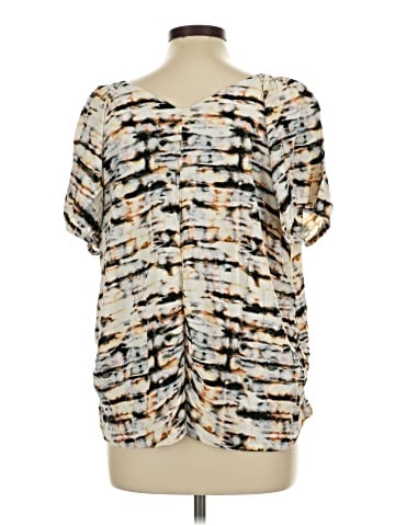 DKNY Jeans Short Sleeve Blouse (view 2)