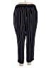 Ann Taylor LOFT Stripes Black Casual Pants Size XL - photo 2